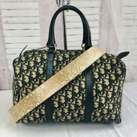 Michael Kors Lizard-Embossed Shoulder Strap-Straps-Michael Kors-Champagne/Oat-JustGorgeousStudio.com