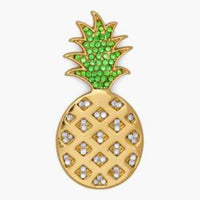 Michael Kors Pineapple Pin-Lock + Key, Charms, Tags-Michael Kors-Gold-JustGorgeousStudio.com