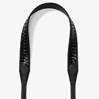 Michael Kors Woven Leather Shoulder Strap-Straps-Michael Kors-optic white/silver hardware-JustGorgeousStudio.com