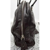 Prada Leather Top Handle Shoulder Bag-Bags-PRADA-Brown-JustGorgeousStudio.com