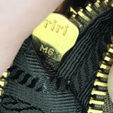 Prada Monogram Logo Boston Shoulder Bag-Bags-PRADA-Brown/Gold-JustGorgeousStudio.com