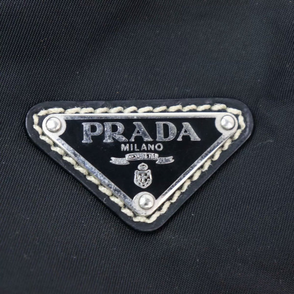 100% authenticity Guaranteed - Prada Nylon Leather Hand Bag