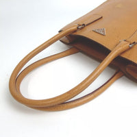 Prada Orange Leather Hand Shoulder Tote-Bags-PRADA-Orange-JustGorgeousStudio.com