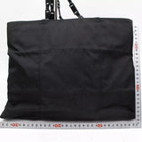 Prada Tessuto Shoulder Tote Bag-Bags-PRADA-Black-JustGorgeousStudio.com