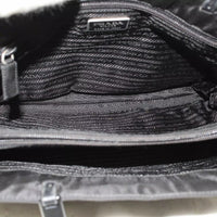 Prada Tessuto Shoulder Tote Bag-Bags-PRADA-Black-JustGorgeousStudio.com