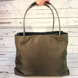 Prada Tessuto Tote Bag-Bags-PRADA-Brown-JustGorgeousStudio.com
