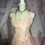 Prom Queen Formal Gown-Clothing-Just Gorgeous Studio-Pink-3/4-JustGorgeousStudio.com