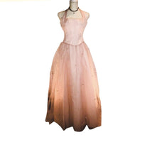 Prom Queen Formal Gown-Clothing-Just Gorgeous Studio-Pink-3/4-JustGorgeousStudio.com
