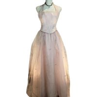Prom Queen Formal Gown-Clothing-Just Gorgeous Studio-Pink-3/4-JustGorgeousStudio.com