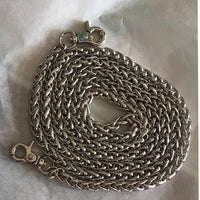 Replacement Chain Crossbody Shoulder Strap-Straps-Just Gorgeous Studio-Silver-JustGorgeousStudio.com