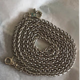 Replacement Chain Crossbody Shoulder Strap-Straps-Just Gorgeous Studio-Silver-JustGorgeousStudio.com