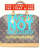 Replacement Chain Crossbody Shoulder Strap-Straps-Just Gorgeous Studio-Silver-JustGorgeousStudio.com
