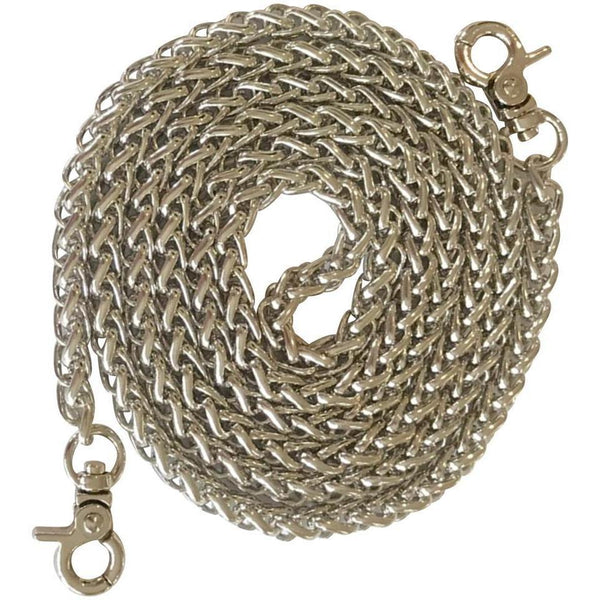 Replacement Chain Crossbody Shoulder Strap-Straps-Just Gorgeous Studio-Silver-JustGorgeousStudio.com