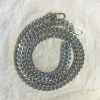 Replacement Cross Body Chain Strap-Straps-Just Gorgeous Studio-Gun Metal-JustGorgeousStudio.com