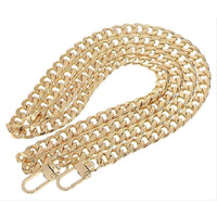 Replacement Cross Body Chain Strap-Straps-Just Gorgeous Studio-Gold-JustGorgeousStudio.com