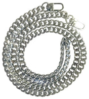 Replacement Cross Body Chain Strap-Straps-Just Gorgeous Studio-Silver-JustGorgeousStudio.com
