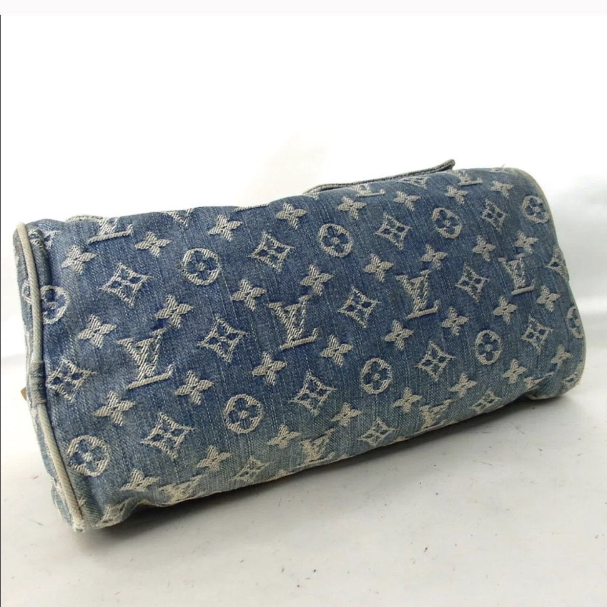 Néo speedy handbag Louis Vuitton Multicolour in Denim - Jeans - 31168607