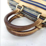 Speedy Neo Monogram Denim Limited Collector Edition-Bags-Louis Vuitton-Blue/Tan-JustGorgeousStudio.com