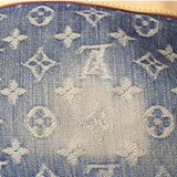Speedy Neo Monogram Denim Limited Collector Edition-Bags-Louis Vuitton-Blue/Tan-JustGorgeousStudio.com
