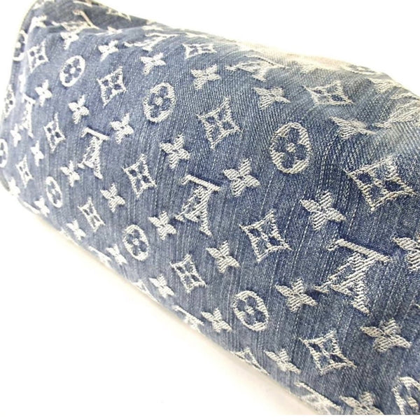 100% Authenticity Guarantee - Louis Vuitton Neo Denim Speedy – Just  Gorgeous Studio