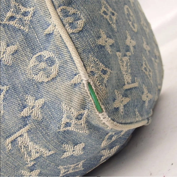 100% Authenticity Guarantee - Louis Vuitton Neo Denim Speedy – Just  Gorgeous Studio