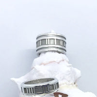 Tiffany & Co. Atlas Ring, Size 6-Jewelry, Watches, & Sunglasses-Tiffany & Co.-Wide Atlas Size 6-silver-JustGorgeousStudio.com