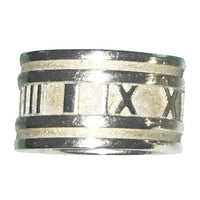 Tiffany & Co. Atlas Ring, Size 6-Jewelry, Watches, & Sunglasses-Tiffany & Co.-Wide Atlas Size 6-silver-JustGorgeousStudio.com