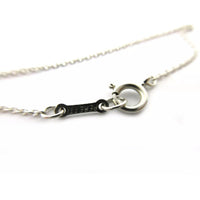 Tiffany & Co Bean Charm Pendant Necklace (Large)-Jewelry, Watches, & Sunglasses-Tiffany & Co.-silver-JustGorgeousStudio.com