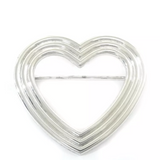 Tiffany & Co. Heart Brooch-Jewelry, Watches, & Sunglasses-Tiffany & Co.-silver-JustGorgeousStudio.com