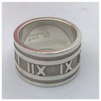 Tiffany & Co Wide Atlas Ring, Size 6-Jewelry, Watches, & Sunglasses-Tiffany & Co.-Silver-6-JustGorgeousStudio.com