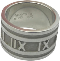 Tiffany & Co Wide Atlas Ring, Size 6-Jewelry, Watches, & Sunglasses-Tiffany & Co.-Silver-6-JustGorgeousStudio.com