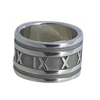 Tiffany & Co Wide Atlas Ring, Size 6-Jewelry, Watches, & Sunglasses-Tiffany & Co.-Silver-6-JustGorgeousStudio.com