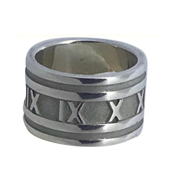 Tiffany & Co Wide Atlas Ring, Size 6-Jewelry, Watches, & Sunglasses-Tiffany & Co.-Silver-6-JustGorgeousStudio.com