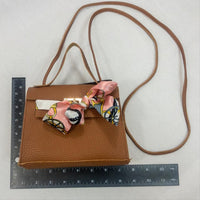 Vegan Mini Flap Crossbody Bag-Bags-Just Gorgeous Studio-Tan-JustGorgeousStudio.com