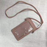 Vegan Mini Phone Case Purse-Bags-Just Gorgeous Studio-Pink-JustGorgeousStudio.com