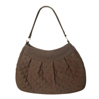 Vera Bradley Quilted Hobo Purse-Bags-Vera Bradley-Brown-JustGorgeousStudio.com