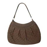 Vera Bradley Quilted Hobo Purse-Bags-Vera Bradley-Brown-JustGorgeousStudio.com