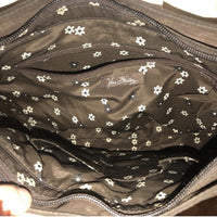 Vera Bradley Quilted Hobo Purse-Bags-Vera Bradley-Brown-JustGorgeousStudio.com