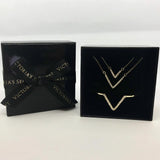 Victoria's Secret Collector's Edition Necklace & Bracelet Gift Set-Jewelry, Watches, & Sunglasses-Victoria's Secret-gold-JustGorgeousStudio.com