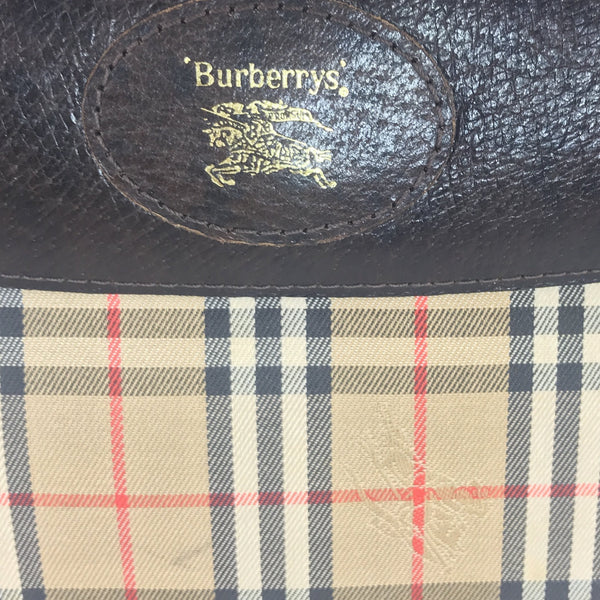 BURBERRYS Vintage Haymarket Check Bag 20197