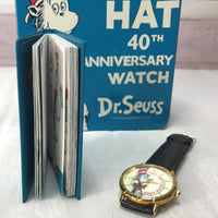 Vintage Limited Edition Dr. Seuss Watch-Jewelry, Watches, & Sunglasses-ArtWatch International Cooper Design Ltd.-Black/Gold-JustGorgeousStudio.com