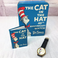 Vintage Limited Edition Dr. Seuss Watch-Jewelry, Watches, & Sunglasses-ArtWatch International Cooper Design Ltd.-Black/Gold-JustGorgeousStudio.com