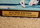 Walter Payton Chicago Bears Plaques-Sports Memorabilia-Just Gorgeous Studio-Orange/White/navy/blue/black-JustGorgeousStudio.com