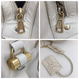 YSL Yves Saint Laurent Muse Bowler Bag-Bags-Yves Saint Laurent-Ivory-JustGorgeousStudio.com
