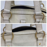 YSL Yves Saint Laurent Muse Bowler Bag-Bags-Yves Saint Laurent-Ivory-JustGorgeousStudio.com