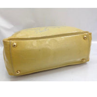 YSL Yves Saint Laurent YSL Cabas Rive Gauche Tote-Bags-Yves Saint Laurent-yellow/white-JustGorgeousStudio.com