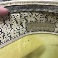 Yves Saint Laurent 2 Piece Travel Set-Bags-Yves Saint Laurent-Beige-JustGorgeousStudio.com