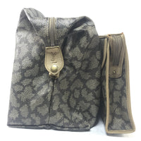 Yves Saint Laurent 2 Piece Travel Set-Bags-Yves Saint Laurent-Beige-JustGorgeousStudio.com