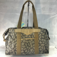 Yves Saint Laurent 2 Piece Travel Set-Bags-Yves Saint Laurent-Beige-JustGorgeousStudio.com