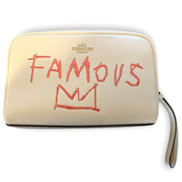Coach X Jean Michel Basquiat Famous Clutch Wristlet